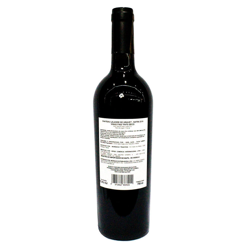 Bordeaux Chateau Lalande Graulet 2019