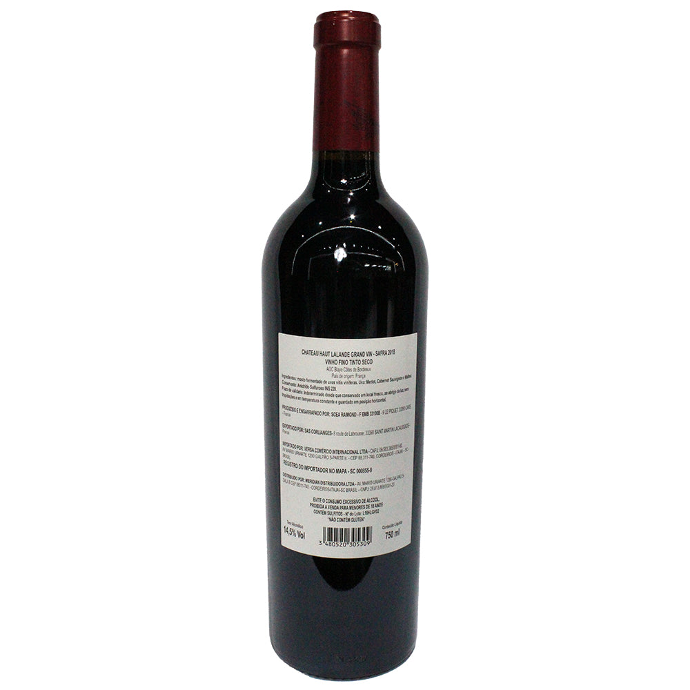 Chateau Haut Lalande Grand Vin 2018