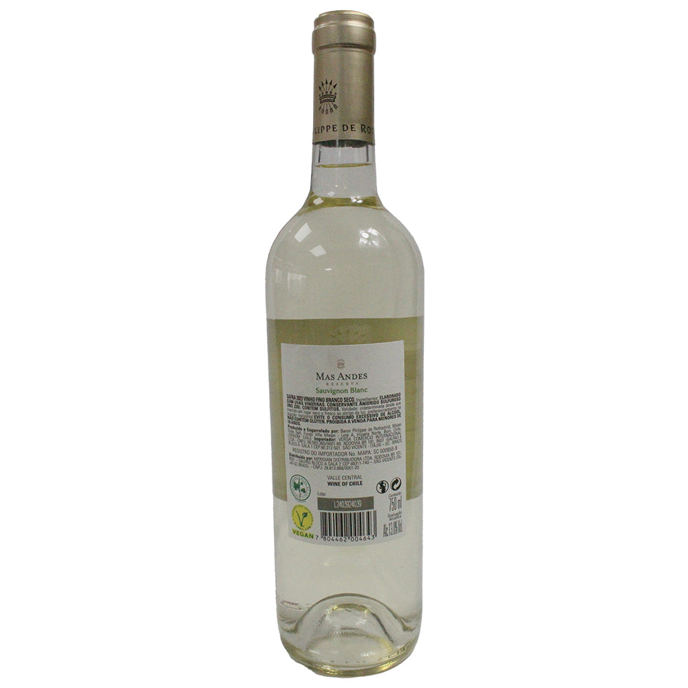 Mas Andes - Reserva - Sauvignon Blanc