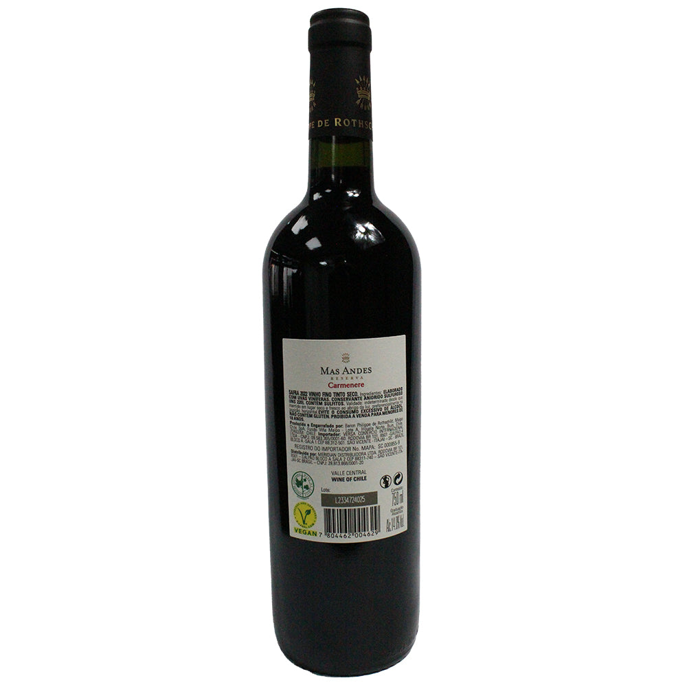 Mas Andes - Reserva - Carmenére