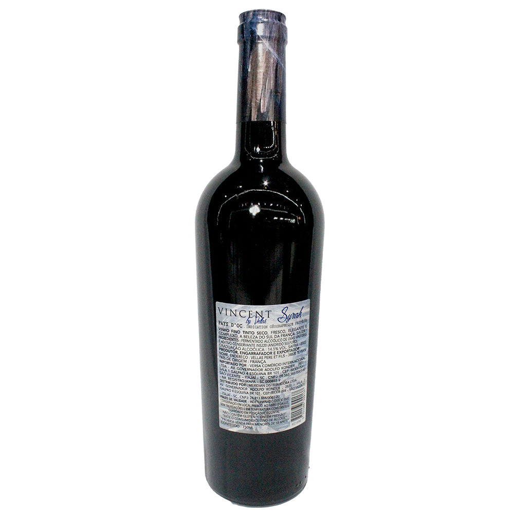 Vincent by Vellas - Syrah