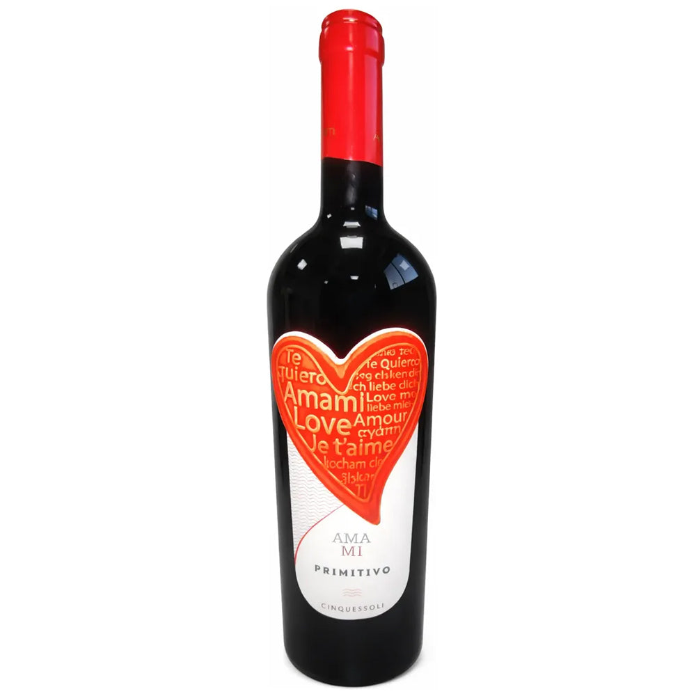 Vinho Amami Primitivo Di Puglia 750ml Italiano
